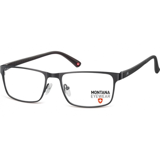 Okulary oprawki prostokątne optyczne Montana MM610 czarne